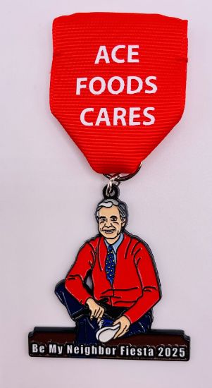Picture of Be My Neighbor 2025 Fiesta Medal - By Elizabeth Hanna